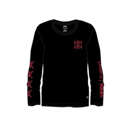 Pull - One Piece - Monkey D. Luffy - Noir - L