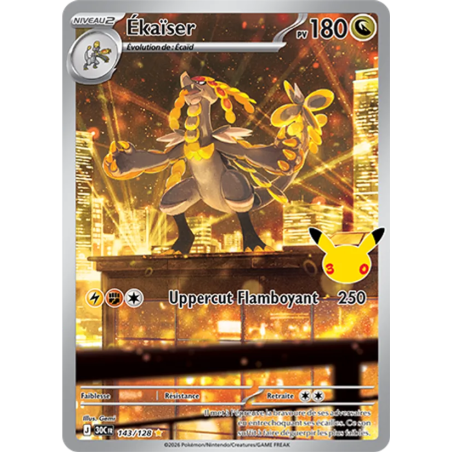 Ékaïser — 30ᵉ Anniversaire — 143 — Holo — NM