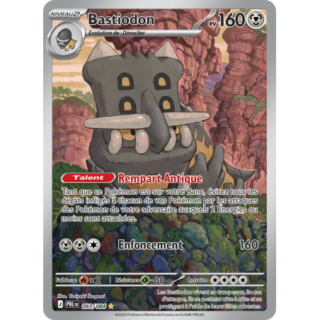 Bastiodon — Nuit Noire — 093 — Holo — NM