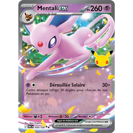 Mentali-ex — 30ᵉ Anniversaire — 070 — Holo — NM