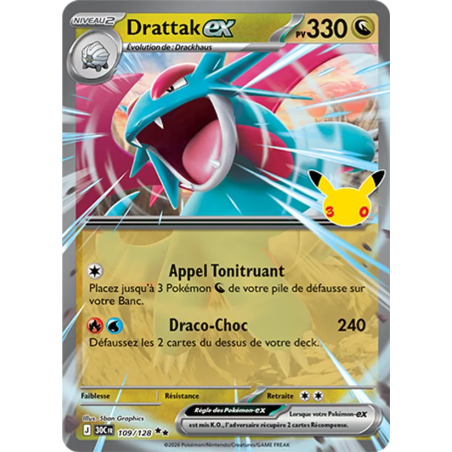 Drattak-ex — 30ᵉ Anniversaire — 109 — Holo — NM