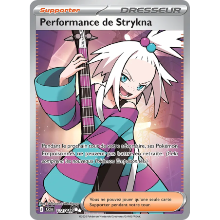 Performance de Strykna — Chaos Ascendant — 112 — Holo — NM