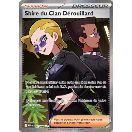 Sbire du Clan Dérouillard — Nuit Noire — 112 — Holo — NM