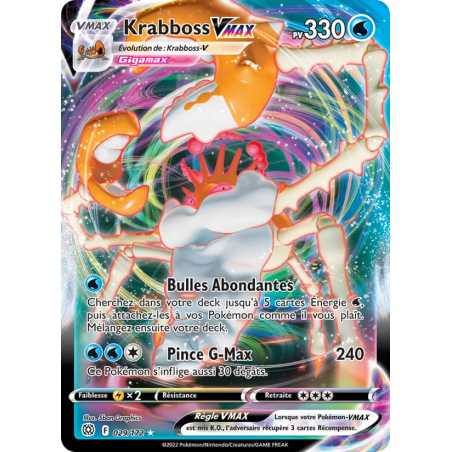 Krabboss VMAX — Stars Étincelantes — 029 — Holo — NM