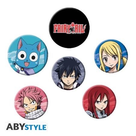 Badge - Fairy Tail - Personnages
