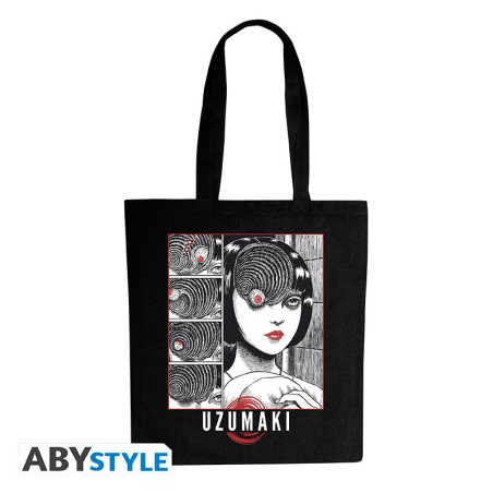 Cabas - Junji Ito - Spirale - Noir