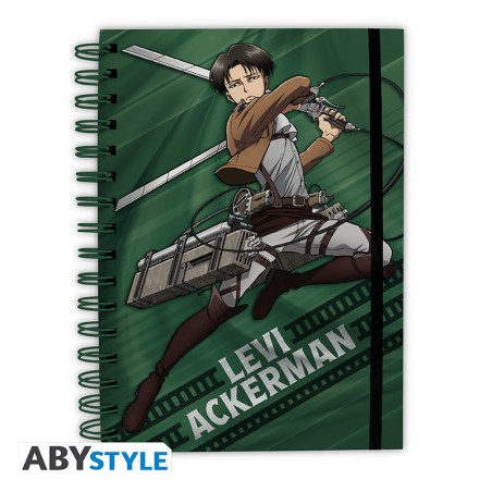 Carnet - Attaque des Titans - Livaï Ackerman