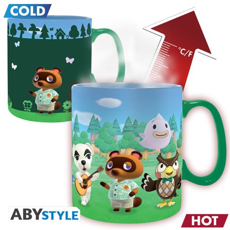 Mug - Animal Crossing - Bienvenue sur l'île - Thermo-réactif