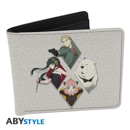 Porte-monnaie - Spy x Family - Famille Forger - Gris