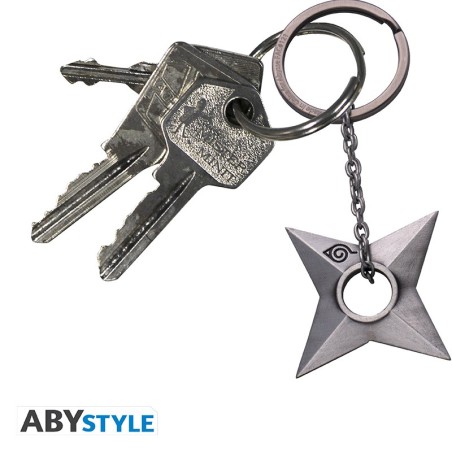 Porte-clefs - Naruto - Shuriken - 3D